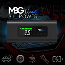 MBG Line® 811 Power – Arrancador multifunción con compresor, bomba de aire, linterna y powerbank PD30W