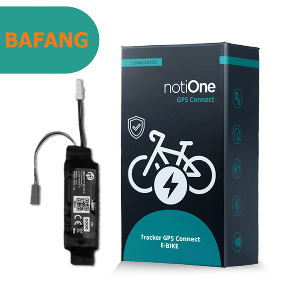 Tracker notiOne GPS per e-bike compatibile con motore elettrico BAFANG