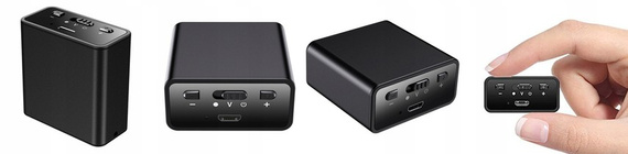 MBG line® Q65 32GB – grabadora de voz discreta con imán, detección de sonido y autonomía extra larga