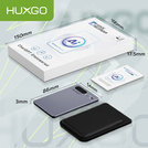 HUXGO® FW920E – Registratore vocale AI intelligente con trascrizione e traduzione in tempo reale