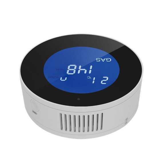 HUXGO® HXA210 - Gasmelder - Sensor für Erdgas und LPG - Kompatibel mit der TUYA-App