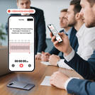 HUXGO® FW920E – Registratore vocale AI intelligente con trascrizione e traduzione in tempo reale