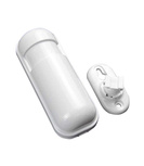 HUXGO® HXA092 Kabelloser Bewegungsmelder - Doppel-IR-Sensor mit 110° Erkennung