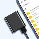 MBG Line® Q8 – mini registratore vocale spia 16GB con magnete