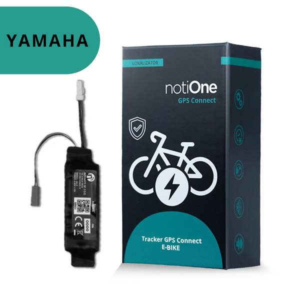 Tracker notiOne GPS pour vélo électrique compatible avec moteur électrique Yamaha