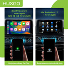 HUXGO® Adaptador inalámbrico 2-en-1 CarPlay y Android Auto compatible con dispositivos Apple y Android