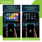 HUXGO® Wireless Adapter 2-in-1 CarPlay and Android Car compatible with Apple and Android Devices