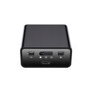 Kompakter Sprachrekorder MBG line® Q65 mit 32GB internem Speicher und leistungsstarkem 1200-mAh-Akku. Bis zu 200 Stunden Aufnahmezeit, kontinuierliche oder geräuschaktivierte Aufnahme, vollständige Diskretion und direkte Wiedergabe ohne Computer.