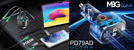 MBG line® PD79AD - Car charger with voltmeter - Cigarette lighter USB Adapter 