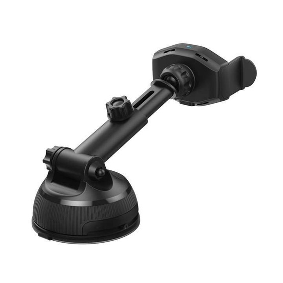 MBG line® HC33 - Supporto per auto con caricatore wireless per telefoni larghi da 55 a 88 mm