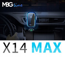 MBG line® X14 MAX - Car holder with wireless charger for 4.7 - 6.9 Inch Phone