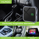 HUXGO® Adaptador inalámbrico CarPlay compatible con dispositivos Apple BY963A/C