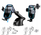 MBG line® X14 MAX - Car holder with wireless charger for 4.7 - 6.9 Inch Phone