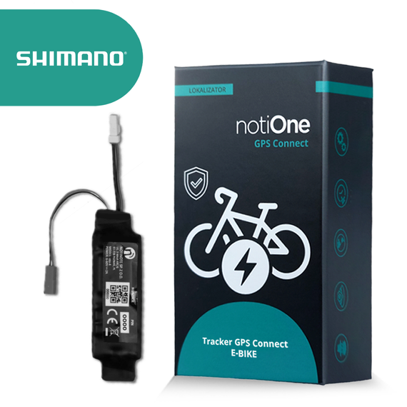 Tracker notiOne GPS for E-Bike Compatible with Electric Motor Shimano