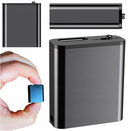 MBG Line® Q8 – mini spy voice recorder 16GB with magnet