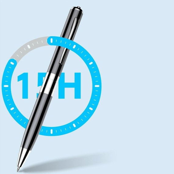 MBG Line® Q91 - grabadora de voz espía en forma de bolígrafo USB 8GB