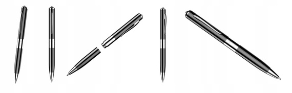 MBG Line® Q91 - registratore vocale spia a forma di penna USB 8GB