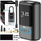 MBG Line 8466 PRO Wireless Electric Air Compressor with 4000 mAh Power Bank – Car & Bike Pump
