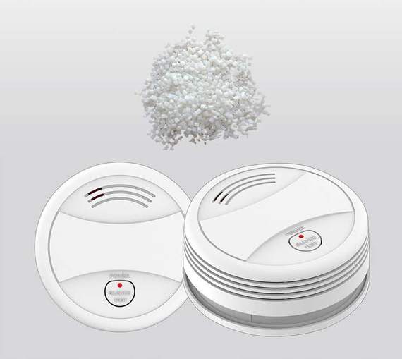 HUXGO® HXA433 Détecteur de fumée WiFi sans fil - Compatible avec l'application TUYA