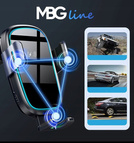 MBG line® X14 MAX - Car holder with wireless charger for 4.7 - 6.9 Inch Phone
