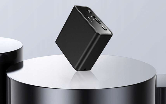 MBG line® Q65 32GB – registratore vocale discreto con magnete, rilevamento del suono e autonomia extra lunga