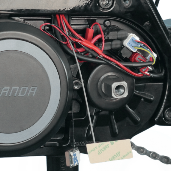 Tracker notiOne GPS pour vélo électrique compatible avec moteur électrique ANANDA