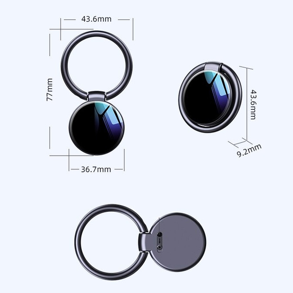 MBG Line® mini enregistreur vocal espion M6 16GB – porte-clés/pendentif avec détection de son