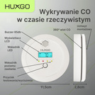 HUXGO® HXAC03 - Kohlenmonoxidmelder - CO-Detektor