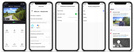 MBG line® SF W3 Blanc - Interphone vidéo avec capteur PIR - Compatible avec l'application TUYA