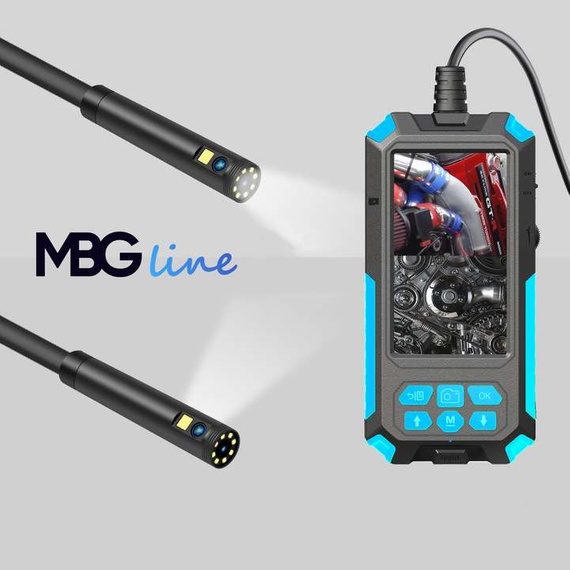 MBG line® P50 - Inspection camera with Dual Lens camera 1080p Full HD - 5 m cable HD