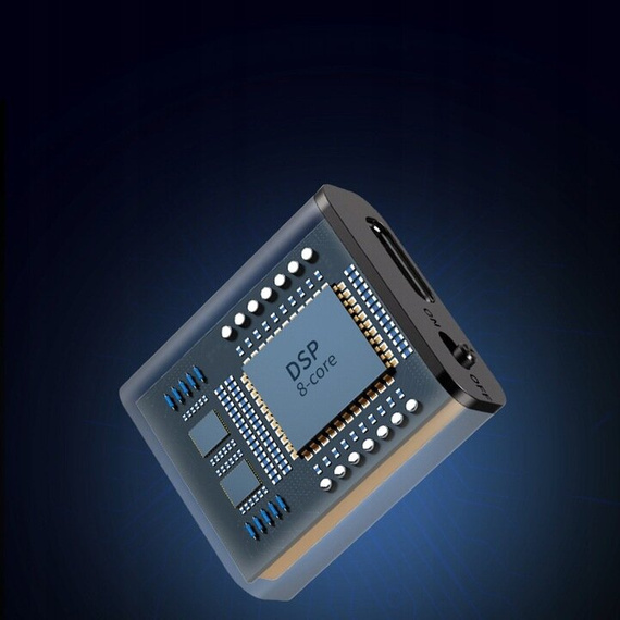 MBG Line® Q8 – mini grabadora espía 16GB con imán