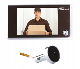 MBG line® SF520A - Electronic door viewer with 3.5 Inch LCD Display -  Wide angel 120° 