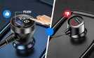 MBG line® HS75AD - Divisor de encendedor de coche 12V/24V y cargador USB QC3.0 + doble USB-C PD30W