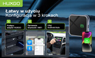 HUXGO® Adaptador inalámbrico CarPlay compatible con dispositivos Apple BY963A/C