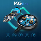 MBG line®  C78 PRO - Car quick charger - Cigsrette multiport charger with 5 USB ports