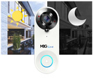 MBG line® SF W3 Blanc - Interphone vidéo avec capteur PIR - Compatible avec l'application TUYA