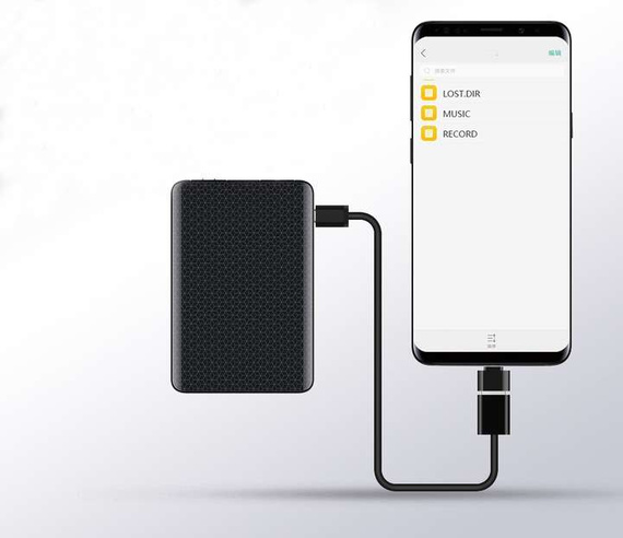 MBG line® Q85 – Mini Grabadora de Voz 32 GB, hasta 300 horas de grabación, detección de sonido, imán potente