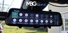 MBG line® HS900 Pro - Rückspiegelkamera fürs Auto - Profi-Parkkamera für unterwegs 2K + FHD