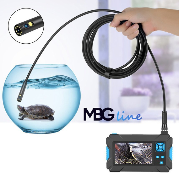 MBG line® P30 8mm - Inspection camera with 1080p Full HD Lens - with 10 m cable 