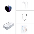 MBG Line® mini spy voice recorder Q66 8GB – heart pendant / keychain with sound detection