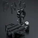 MBG line® BM PRO MH29A - Aluminum universal phone holder for bike, scooter, motorcycle with 360 Rotates