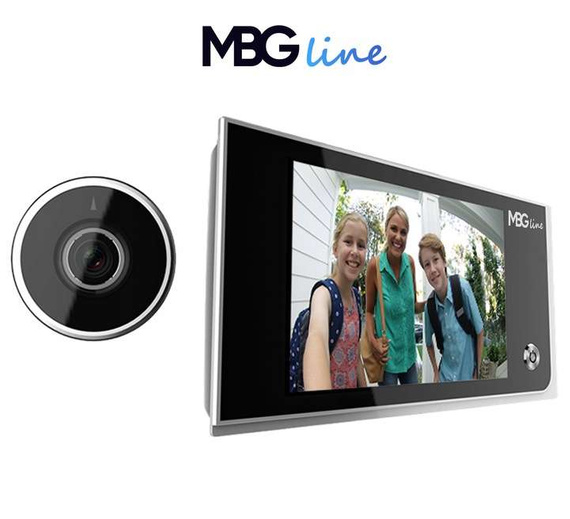 MBG line® SF520A - Electronic door viewer with 3.5 Inch LCD Display -  Wide angel 120°