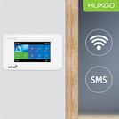 HUXGO® HXA006 - Funk Alarmanlage System WiFi + GSM mit 7x Bewegungsmelder PIR & 7x Fenster und Türsensor sensor | Kabellose Alarmanlage SET mit TUYA App