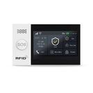 HUXGO® HXA007 - Système de sécurité sans fil Wi-Fi + GSM avec 9x Détecteur de Mouvement & 1x Détecteur pour porte et fenêtre avec Sirène sans fil | Système d'alarme domestique avec l'application TUYA