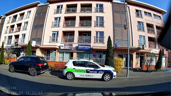 MBG line® HS900 Pro - Registratore per specchietto retrovisore auto - Telecamera di parcheggio Pro su strada 2K + FHD