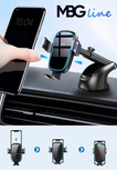 MBG line® X14 MAX - Car holder with wireless charger for 4.7 - 6.9 Inch Phone