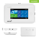 HUXGO® HXA006 - Sistema de seguridad inalámbrico WiFi + GSM 4G con 1x detector de movimiento y 5x sensor para puerta / ventana con sirena inalámbrica | Kit de sistema de alarma para el hogar con App TUYA
