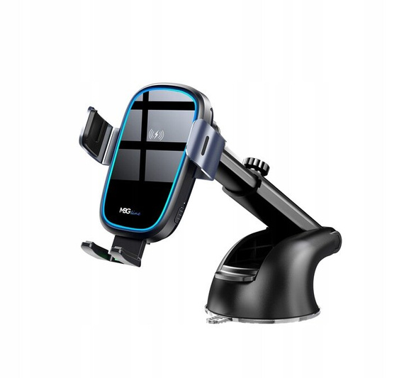 MBG line® X14 MAX - Support de voiture avec chargeur sans fil pour téléphone de 4,7 à 6,9 pouces