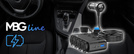 MBG line® HS75AD - 12V/24V Car Cigarette Lighter Splitter and USB Charger QC3.0 + Dual USB-C PD30W