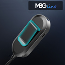 MBG Line® C79ADC MAX – Cargador de coche multipuerto con voltímetro y carga rápida QC3.0 + PD30W